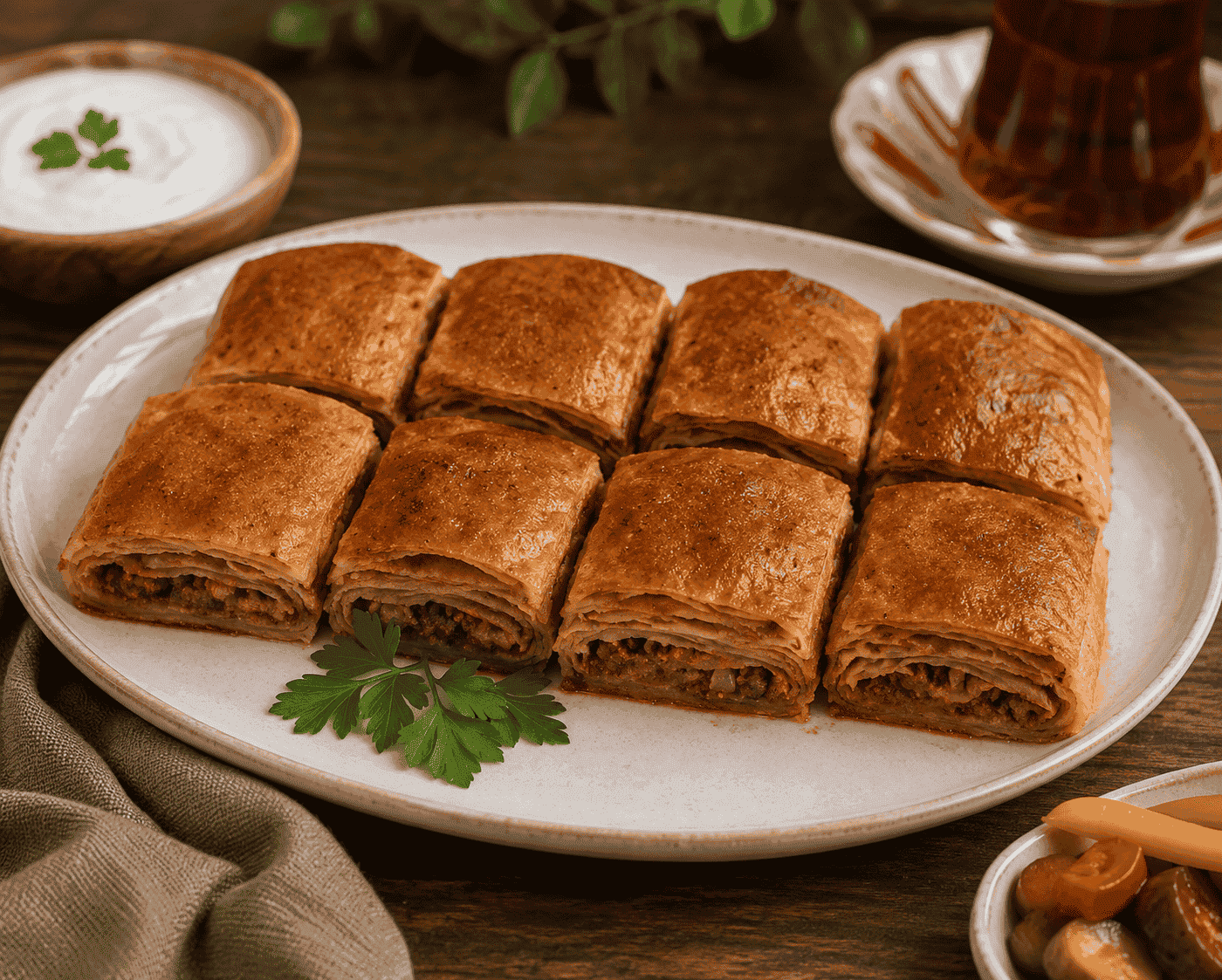 Kıymalı Kömbe