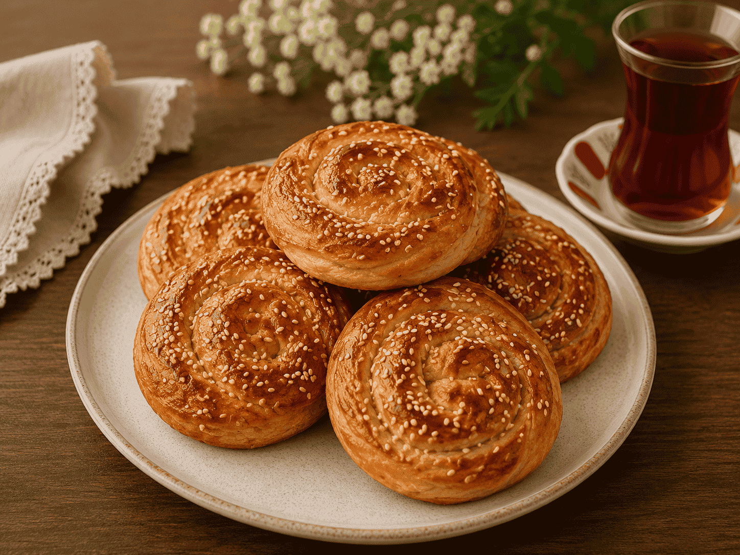 Tahinli Çörek