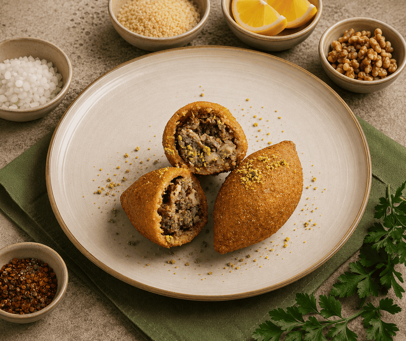Kızartılmış İçli Köfte